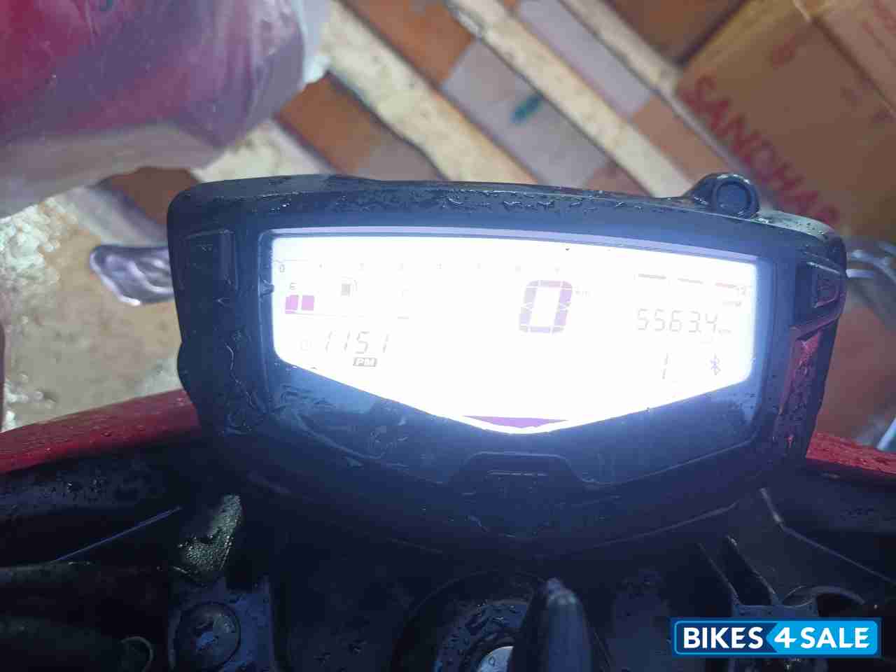 Red TVS Apache RTR 200 4V