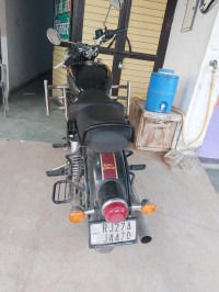Halcyon Black Royal Enfield Classic 350 Dual Channel BS6