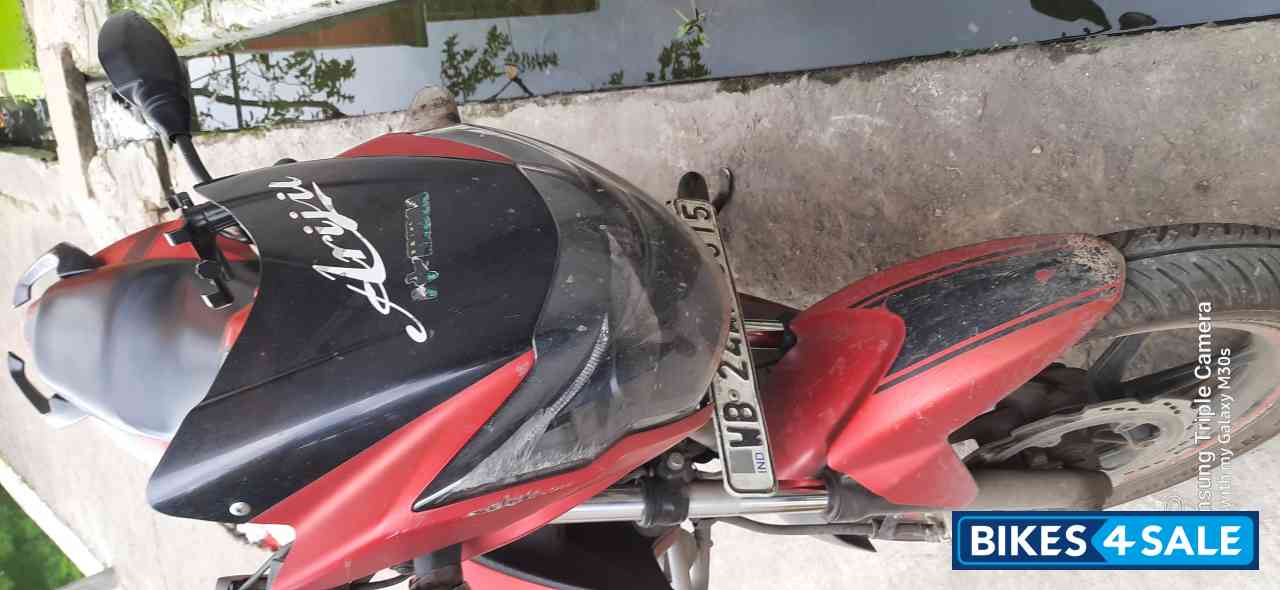 Red & Black Mat Finish TVS Apache RTR 160