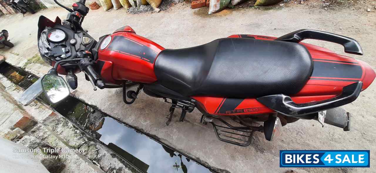 Red & Black Mat Finish TVS Apache RTR 160
