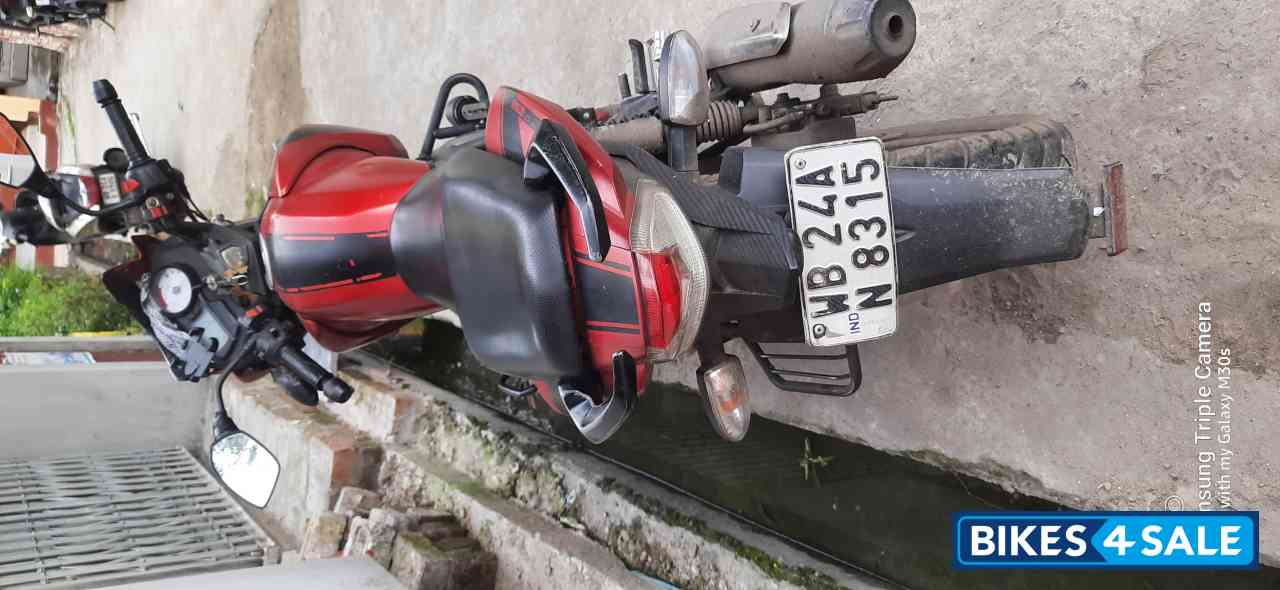 Red & Black Mat Finish TVS Apache RTR 160