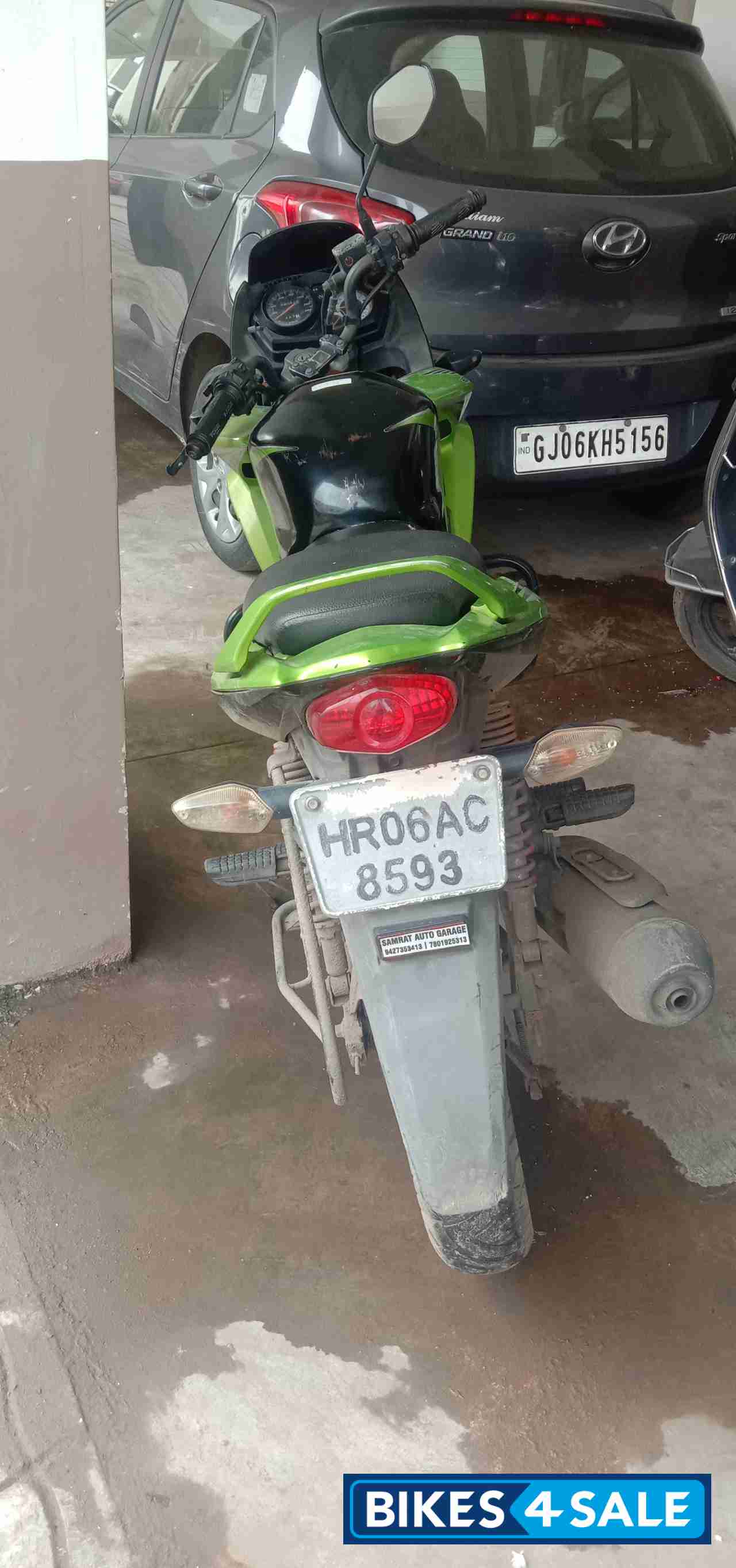 Green Honda CBF Stunner