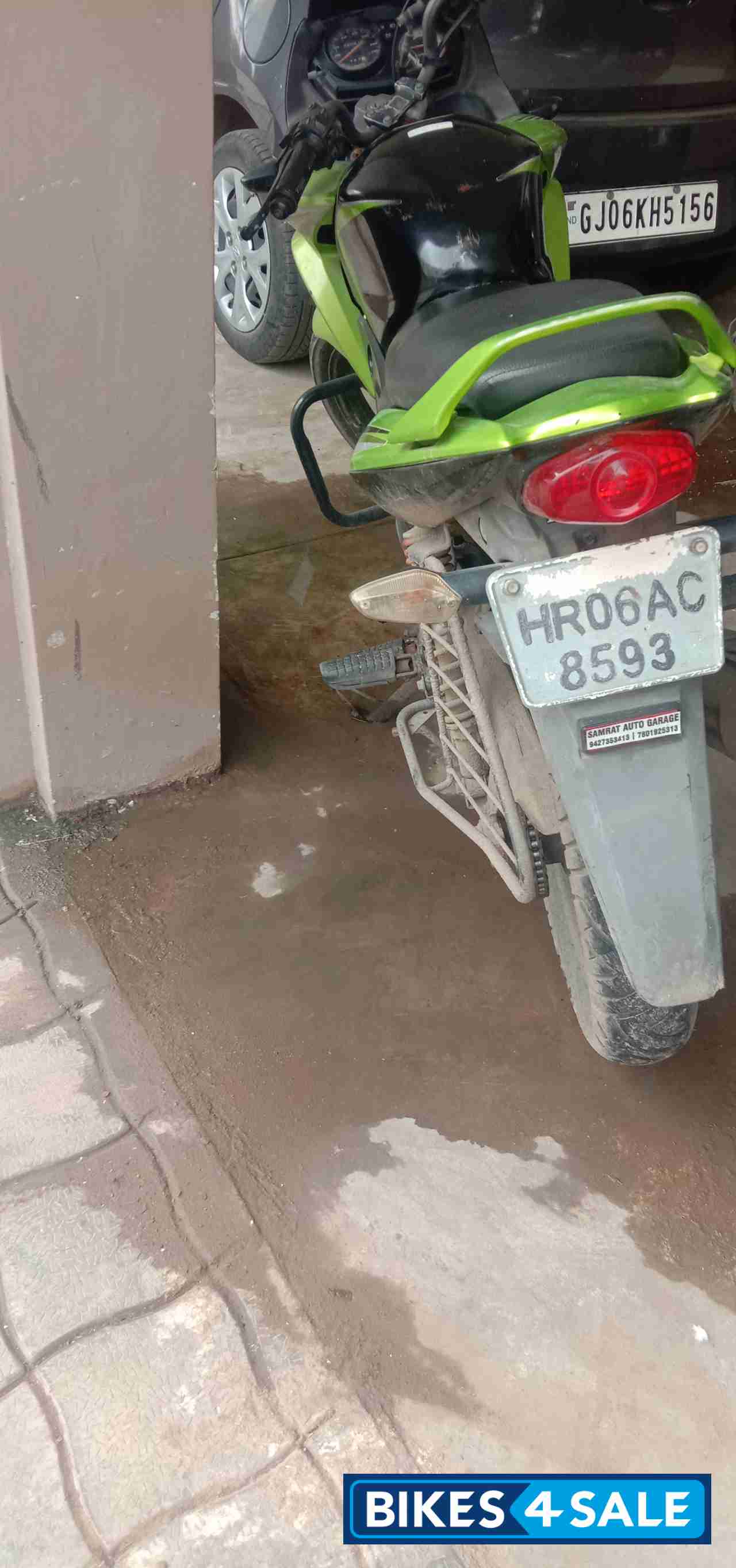 Green Honda CBF Stunner