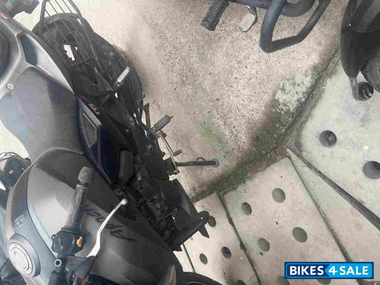 Grey TVS Apache RTR 200 4V