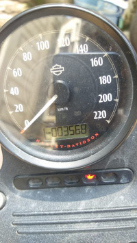 Gray Harley Davidson XL 883L Sportster