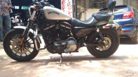 Gray Harley Davidson XL 883L Sportster