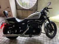 Gray Harley Davidson XL 883L Sportster