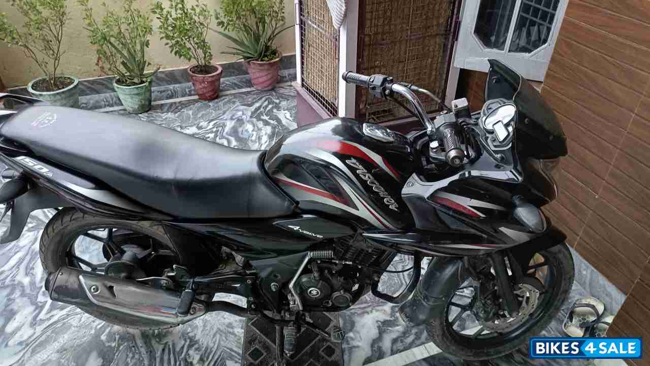 Red And Black Bajaj Discover 150 F