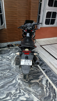 Red And Black Bajaj Discover 150 F