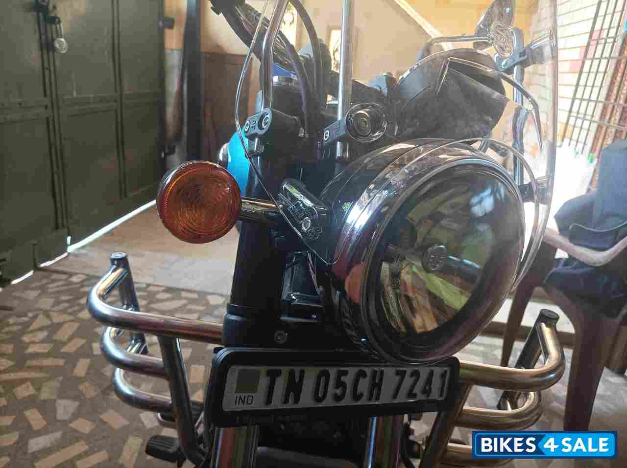 Supernova Blue Royal Enfield Meteor 350 Supernova