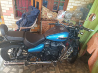 Supernova Blue Royal Enfield Meteor 350 Supernova