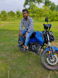 Vibrant Blue Matelic Hero Xtreme 160R