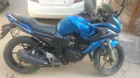 Blue Yamaha Fazer