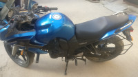 Blue Yamaha Fazer