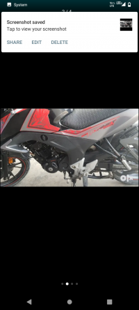 Black Honda CB Hornet 160R ABS