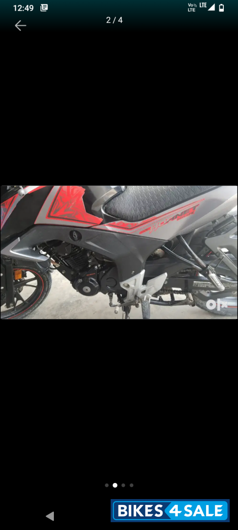 Black Honda CB Hornet 160R ABS