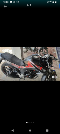Black Honda CB Hornet 160R ABS