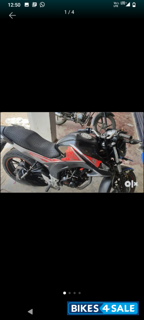 Black Honda CB Hornet 160R ABS