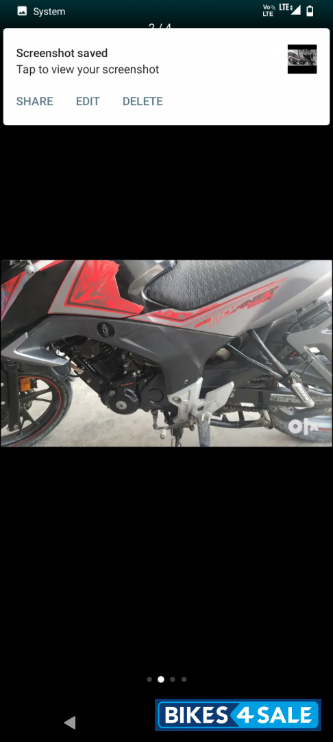 Black Honda CB Hornet 160R ABS