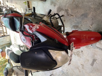 Red And Black Honda CBF Stunner