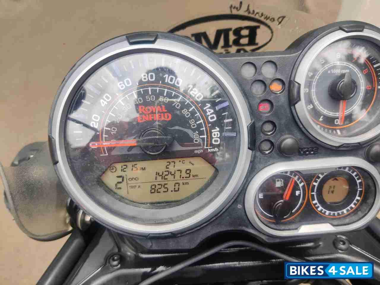 White Royal Enfield Himalayan