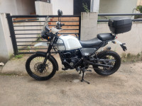White Royal Enfield Himalayan