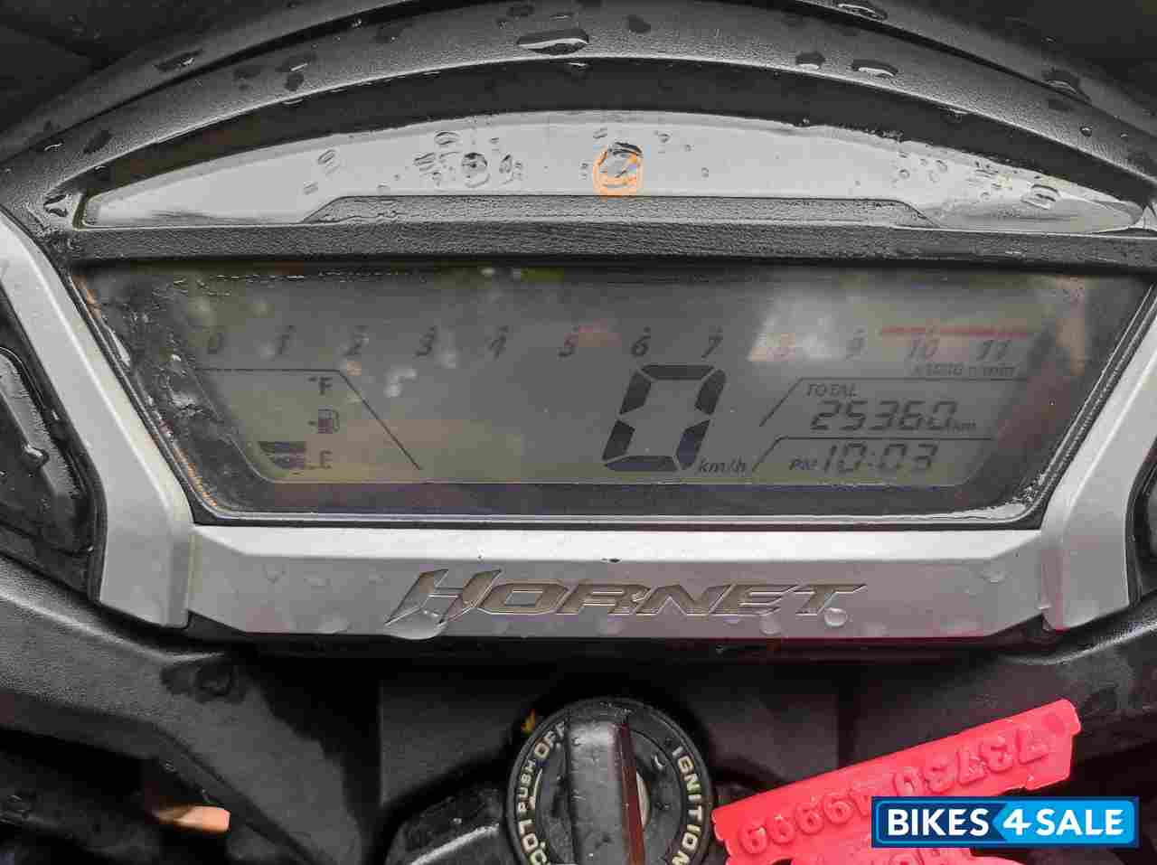 Orange Honda CB Hornet 160R ABS