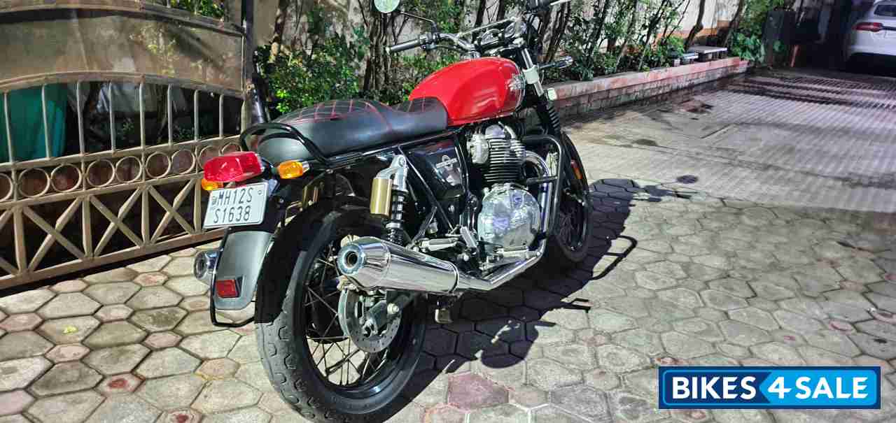 Ravishing Red Royal Enfield Interceptor 650 Twin