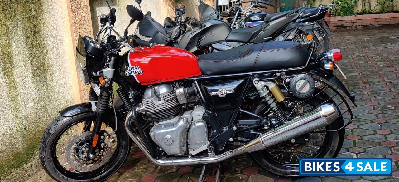 Ravishing Red Royal Enfield Interceptor 650 Twin