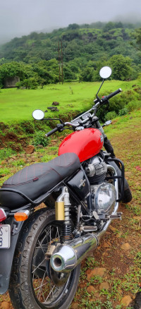 Ravishing Red Royal Enfield Interceptor 650 Twin