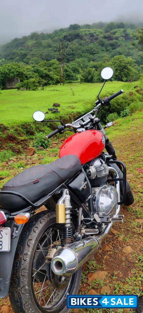 Ravishing Red Royal Enfield Interceptor 650 Twin