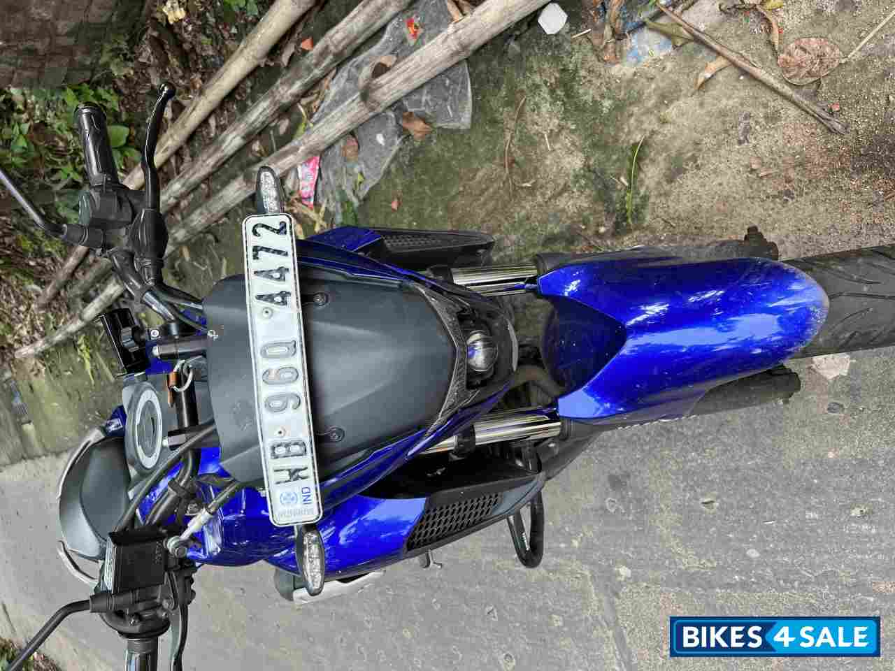 Blue Yamaha FZ 25 BS6