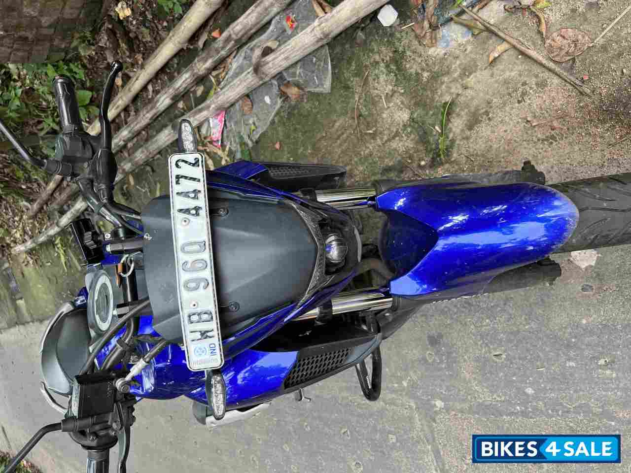 Blue Yamaha FZ 25 BS6