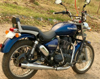 Blue Royal Enfield Thunderbird TwinSpark 350