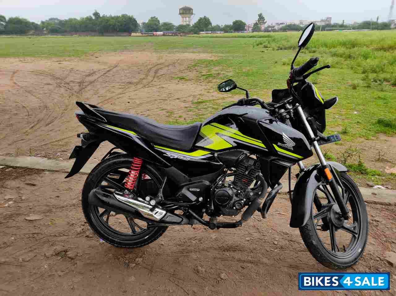 Black With Green Honda SP 125 BSVI