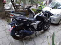 Metallic Black TVS Apache RTR 160 4V BS6