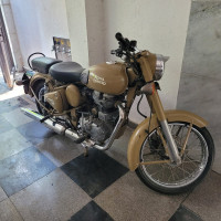 Brown Royal Enfield Classic Desert Storm