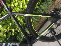 Bicycle Rallies Delta 3.1, Black/Green, 21spd Shimano geared, Size: 26