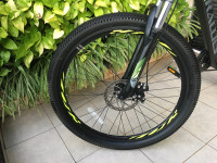 Bicycle Rallies Delta 3.1, Black/Green, 21spd Shimano geared, Size: 26