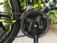 Bicycle Rallies Delta 3.1, Black/Green, 21spd Shimano geared, Size: 26