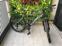 Bicycle Rallies Delta 3.1, Black/Green, 21spd Shimano geared, Size: 26