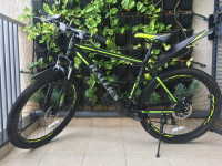 Bicycle Rallies Delta 3.1, Black/Green, 21spd Shimano geared, Size: 26