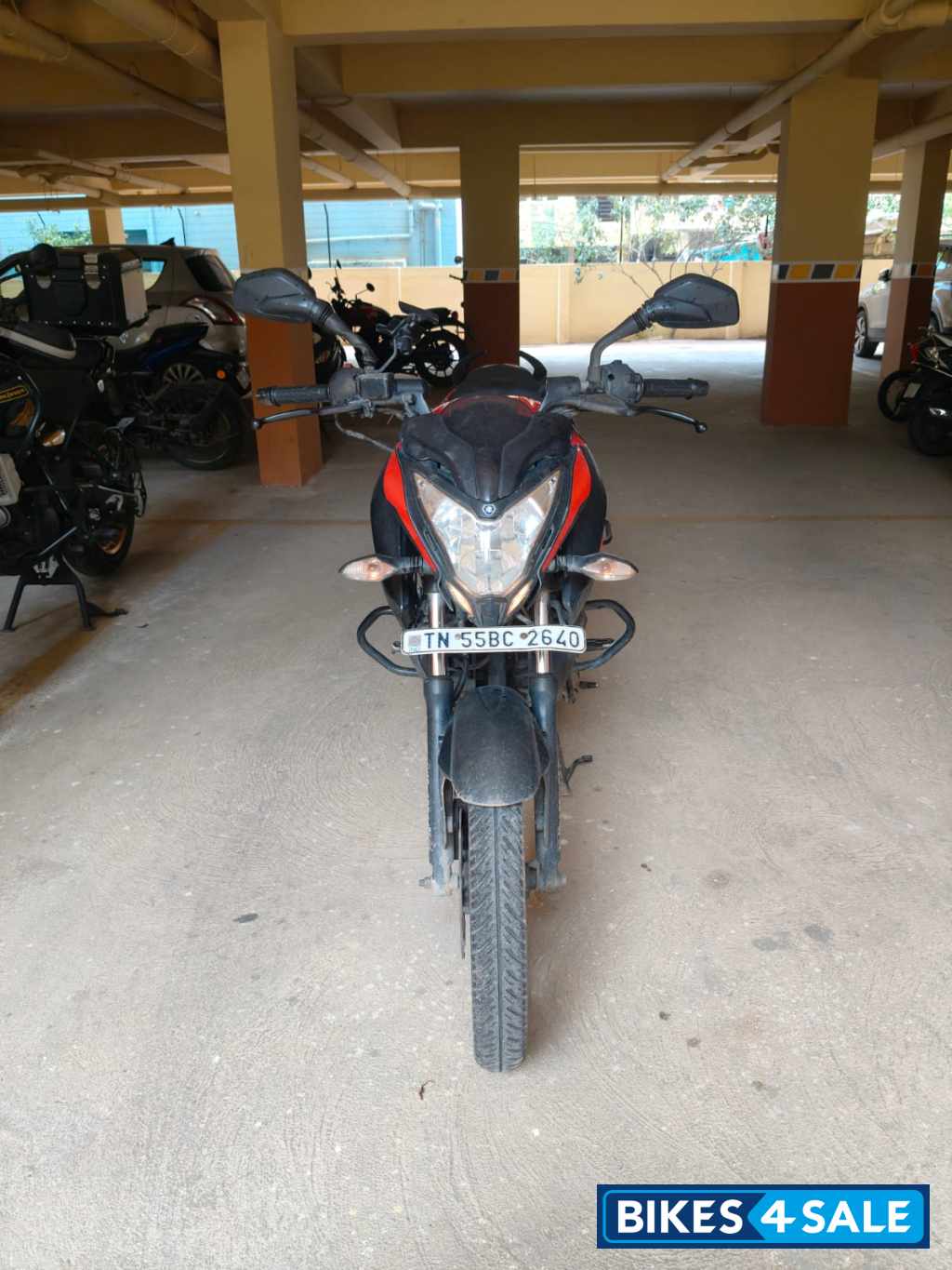 Passion Red/ Satin Bajaj Pulsar NS 160