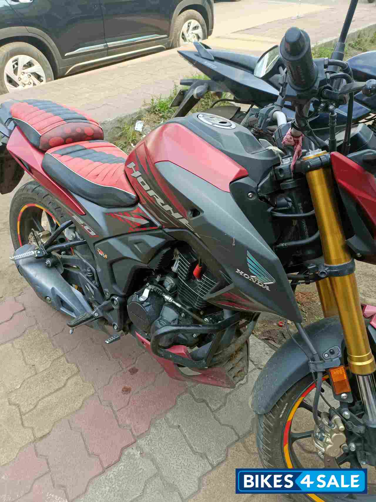 Matte Red Honda Hornet 2.0