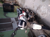 White Bajaj V15
