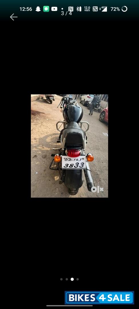 Black Royal Enfield Thunderbird TwinSpark 350