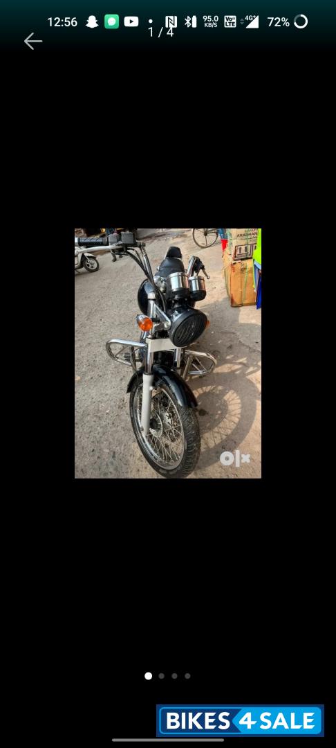 Black Royal Enfield Thunderbird TwinSpark 350