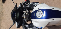 Blue & White Yamaha Fazer FI V2
