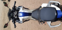 Blue & White Yamaha Fazer FI V2