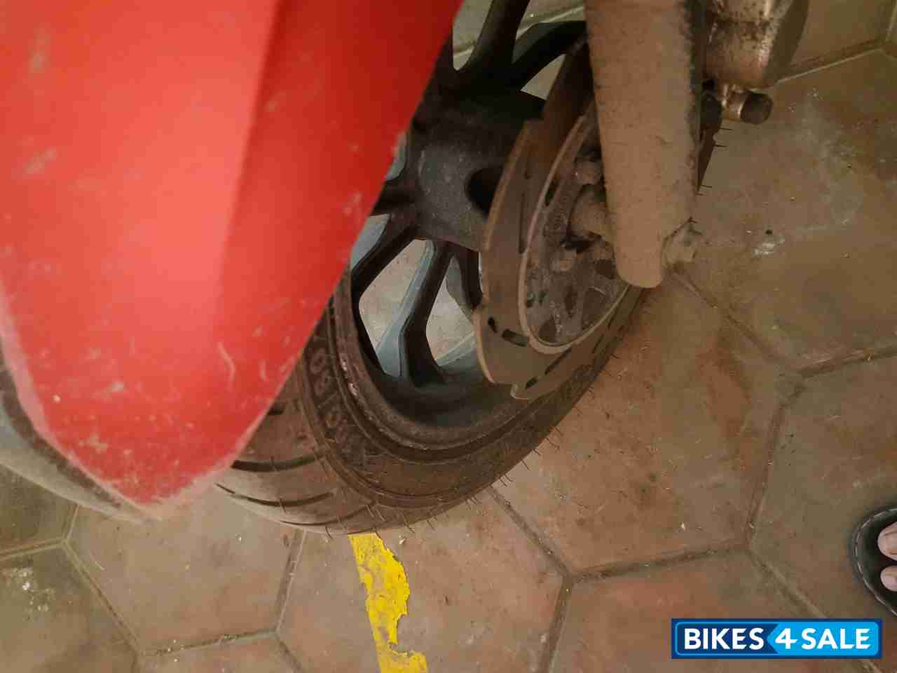 Matte Red TVS NTORQ 125 Matte Red TVS NTORQ 125